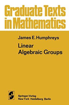 portada Linear Algebraic Groups (en Inglés)