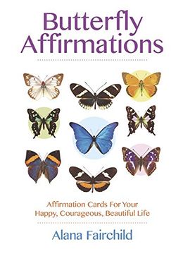portada Butterfly Affirmations: Affirmation Cards for Your Happy, Courageous, Beautiful Life (in English)
