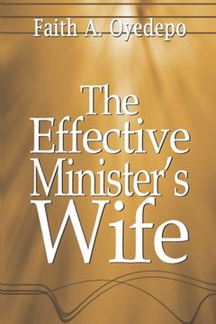portada The Effective Minister's Wife (en Inglés)