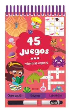 portada 45 JUEGOS...MIENTRAS ESPERO (in Spanish)