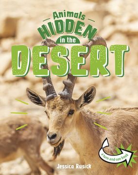 portada Animals Hidden in the Desert (in English)