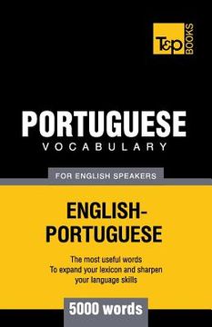 portada Portuguese vocabulary for English speakers - 5000 words (in English)