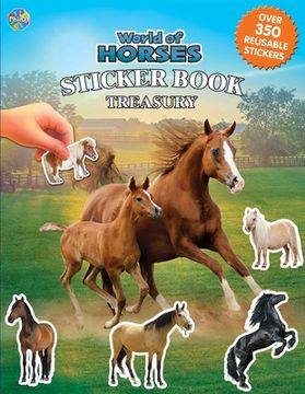 portada Horses & Ponies Sticker Book Treasury (in English)