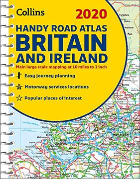 portada 2020 Collins Handy Road Atlas Britain and Ireland (en Inglés)