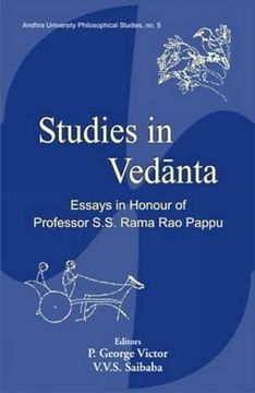 portada Studies in Vedanta: Essays in Honiur of Professor S. St Rama rao Pappu