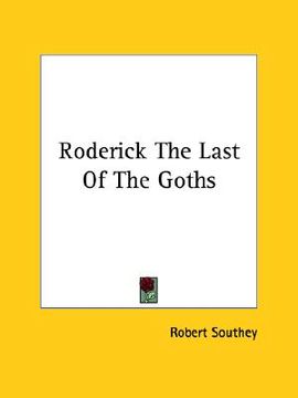 portada roderick the last of the goths (en Inglés)