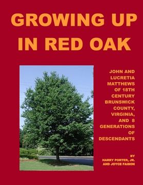 portada Growing Up in Red Oak (en Inglés)
