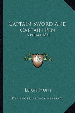 portada captain sword and captain pen: a poem (1835) a poem (1835)
