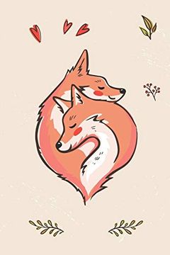 portada Valentine Foxes: Papgergames Hangman (6X9 Inches) With 120 Pages (en Inglés)