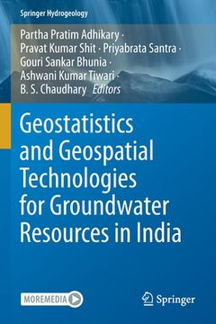 portada Geostatistics and Geospatial Technologies for Groundwater Resources in India (in English)