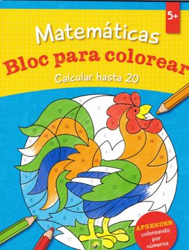 portada Matematicas Bloc Para Colorear
