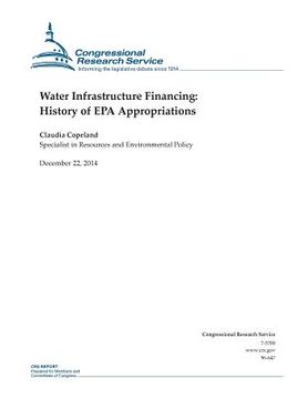 portada Water Infrastructure Financing: History of EPA Appropriations (en Inglés)