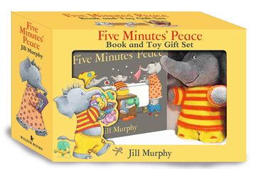 portada Ltd Five Minutes' Peace Board Book and toy Gift set