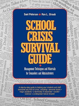 portada school crisis survival guide: management techniques and materials for counselors and administrators (en Inglés)
