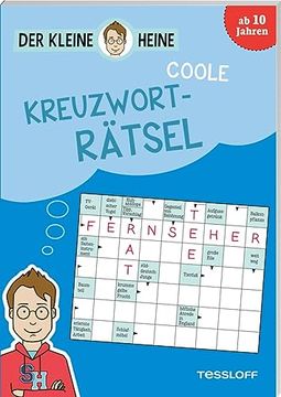 portada Der Kleine Heine. Coole Kreuzworträtsel: Knifflige Rätsel für Kinder ab 10 Jahren (en Alemán)