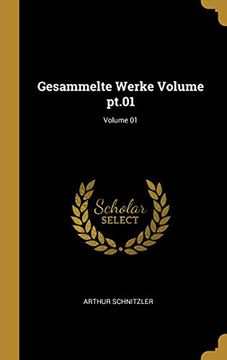 portada Gesammelte Werke Volume Pt.01; Volume 01 (en Alemán)
