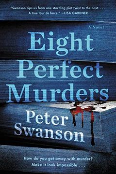 portada Eight Perfect Murders: A Novel (Malcolm Kershaw) (in English)