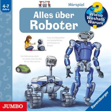 portada Wieso? Weshalb? Warum? Alles Über Roboter (in German)