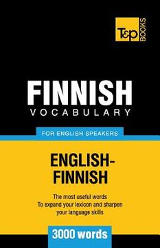 portada Finnish vocabulary for English speakers - 3000 words (in English)