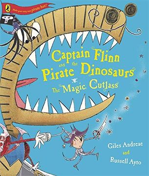 portada captain flinn and the pirate dinosaurs - the magic cutlass (en Inglés)