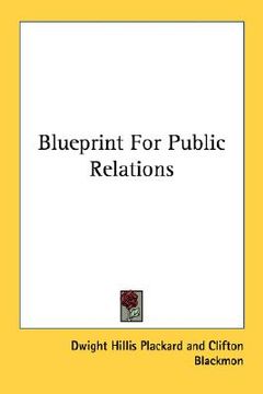 portada blueprint for public relations (en Inglés)