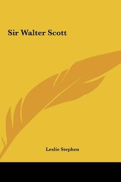 portada sir walter scott (en Inglés)