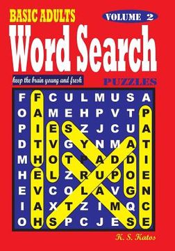 portada BASIC ADULTS Word Search Puzzles, Vol. 2 (en Inglés)