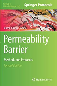 portada Permeability Barrier: Methods and Protocols (Methods in Molecular Biology, 2367) (en Inglés)