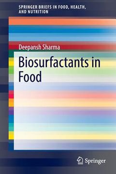 portada Biosurfactants in Food (en Inglés)