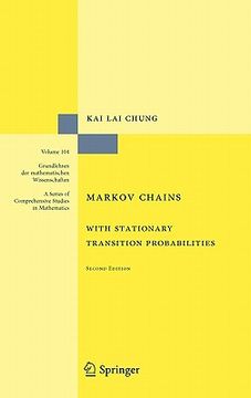 portada markov chains with stationary transition probabilities