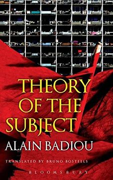 portada theory of the subject (in English)