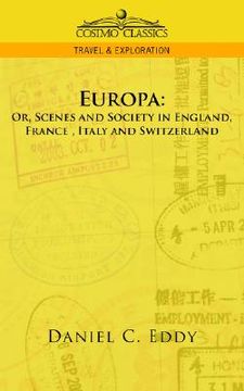 portada europa: or, scenes and society in england, france, italy and switzerland (en Inglés)