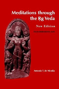 portada meditations through the rig veda: four-dimensional man (en Inglés)