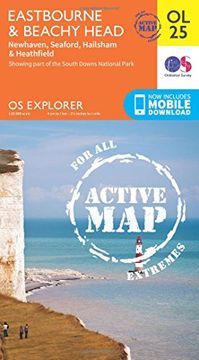 portada Eastbourne & Beachy Head 1 : 25 000 (OS Explorer Map)