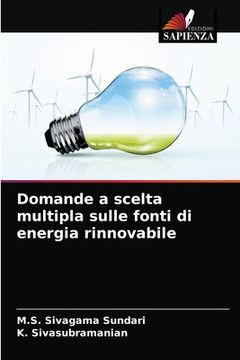 portada Domande a scelta multipla sulle fonti di energia rinnovabile (en Italiano)