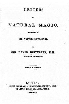portada Letters on Natural Magic, Addressed to Sir Walter Scott (in English)