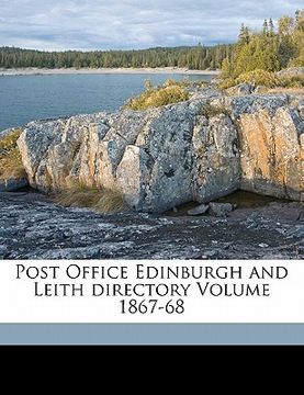 portada post office edinburgh and leith directory volume 1867-68