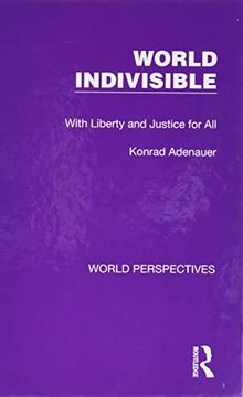 portada World Indivisible: With Liberty and Justice for all (World Perspectives) 