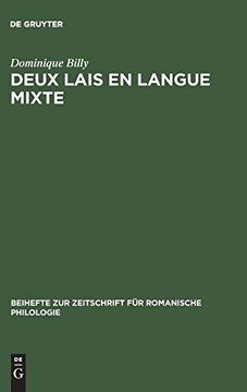 portada Deux Lais en Langue Mixte: Le lai Markiol et le lai Nompar (en Francés)