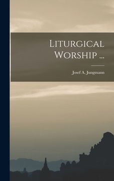 portada Liturgical Worship ... (en Inglés)