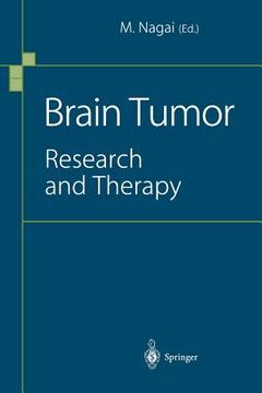 portada Brain Tumor: Research and Therapy (en Inglés)