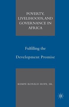 portada Poverty, Livelihoods, and Governance in Africa: Fulfilling the Development Promise (in English)