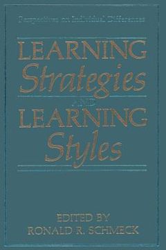 portada Learning Strategies and Learning Styles (en Inglés)