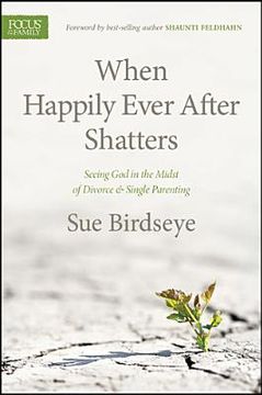 portada when happily ever after shatters: seeing god in the midst of divorce & single parenting (en Inglés)
