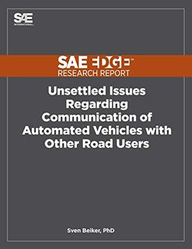portada Unsettled Issues Regarding Communication of Automated Vehicles with Other Road Users (en Inglés)