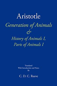 portada Generation of Animals & History of Animals i, Parts of Animals i (New Hackett Aristotle) 
