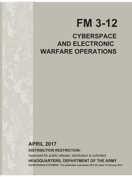 portada Cyberspace and Electronic Warfare Operations (FM 3-12) (in English)