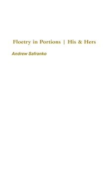 portada Floetry in Portions His & Hers (en Inglés)