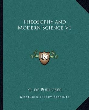portada theosophy and modern science v1 (en Inglés)