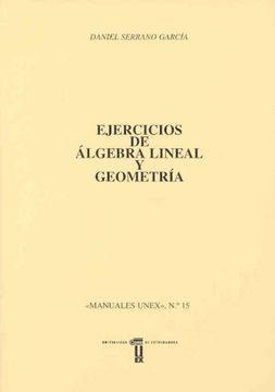 portada Ejercicios de Álgebra Lineal y Geometría